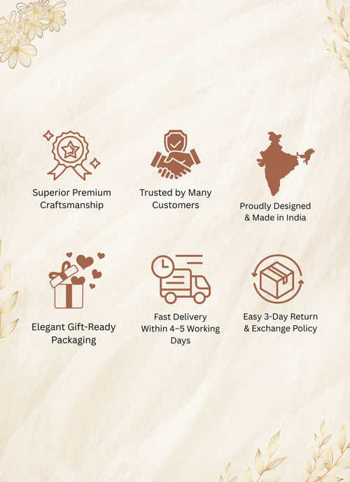 Anjali Rose Gold Folding Cada Bracelet